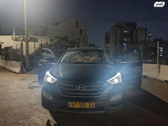יונדאי סנטה פה 4X4 Premium אוט' דיזל 7 מק' 2.2 (197 כ"ס) דיזל 2015 למכירה בתל אביב יפו