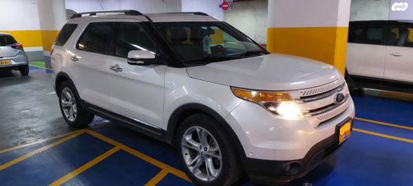 פורד אקספלורר 4X4 Limited אוט' 7 מק' 3.5 (290 כ''ס) בנזין 2015 למכירה בחולון