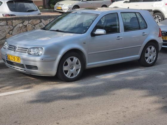 פולקסווגן גולף Comfortline אוט' 5 דל' 1.6 (102 כ''ס) [1999-2004] בנזין 2002 למכירה בראש העין