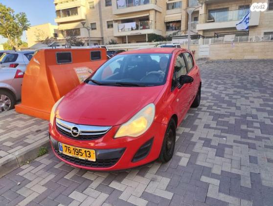 אופל קורסה Enjoy אוט' 5 דל' 1.4 (100 כ"ס) [2010-2015] בנזין 2013 למכירה בעכו