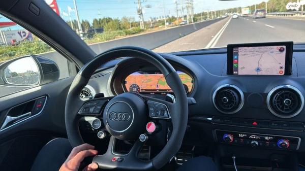 אאודי RS3 4X4 RS Plus סדאן אוט' 2.5 (400 כ''ס) בנזין 2018 למכירה בראשון לציון