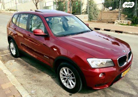 ב.מ.וו X3 4X4 XDRIVE20D Business אוט' דיזל 2.0 (184 כ''ס) דיזל 2011 למכירה בחולון