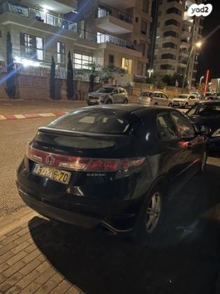 הונדה סיוויק האצ'בק החדשה Comfort אוט' 1.8 (140 כ''ס) בנזין 2009 למכירה בנתניה