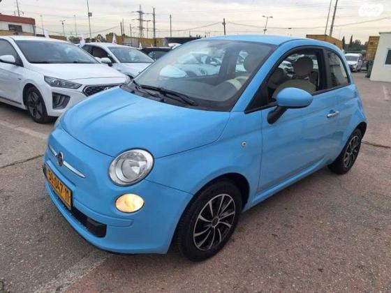 פיאט 500 Pop אוט' 1.2 (69 כ"ס) [2009-2014] בנזין 2013 למכירה בחולון