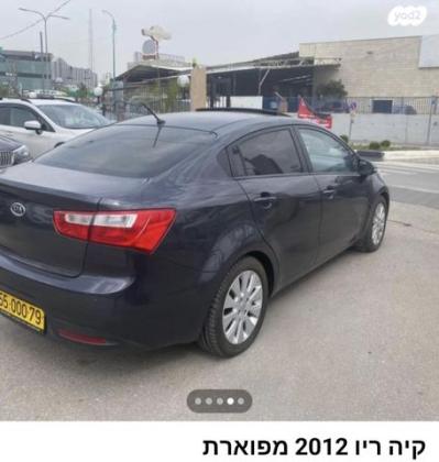 קיה ריו EX סדאן אוט' 1.4 (109 כ''ס) בנזין 2012 למכירה בעכו