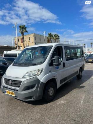 פיאט דוקאטו ארוך גבוה סגור + חלונות ידני דיזל 5 מק' 2.3 (150 כ''ס) דיזל 2017 למכירה בחיפה