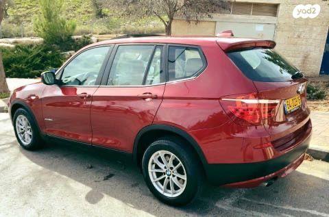 ב.מ.וו X3 4X4 XDRIVE20D Business אוט' דיזל 2.0 (184 כ''ס) דיזל 2011 למכירה בחולון