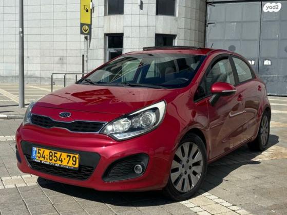 קיה ריו EX הצ'בק אוט' 1.4 (109 כ''ס) בנזין 2012 למכירה בנתניה