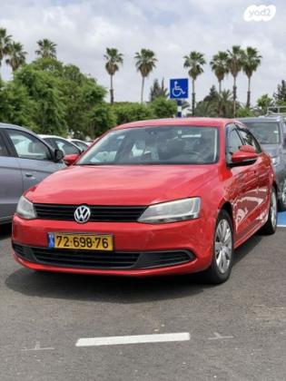 פולקסווגן ג'טה Trendline ידני דיזל 1.6 (105 כ''ס) [2011-2015] דיזל 2012 למכירה בפתח תקווה