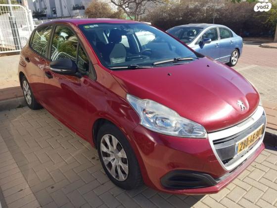 פיג'ו 208 Access Plus אוט' 1.2 (110 כ"ס) בנזין 2018 למכירה בבאר שבע