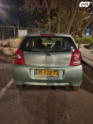 סוזוקי אלטו GLX ידני 1.0 (67 כ"ס) בנזין 2010 למכירה בירושלים