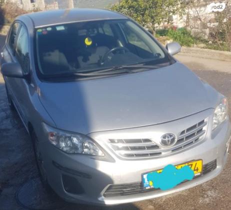 טויוטה קורולה GLI אוט' 1.6 (124 כ''ס) בנזין 2011 למכירה בנצרת עילית u002F נוף הגליל