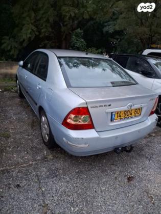 טויוטה קורולה Sun אוט' 1.6 (110 כ''ס) בנזין 2006 למכירה בתל אביב יפו