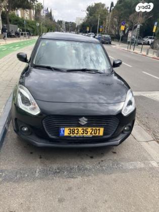 סוזוקי סוויפט GLX אוט' 1.2 (90 כ"ס) בנזין 2018 למכירה בתל אביב יפו