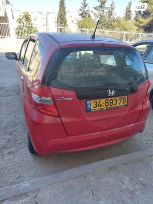 הונדה ג'אז Trend אוט' 1.3 (99 כ"ס) בנזין 2011 למכירה בירושלים