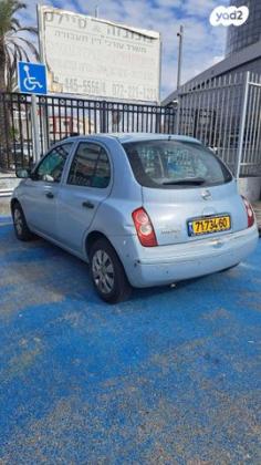 ניסאן מיקרה Visia אוט' 1.4 (88 כ''ס) בנזין 2007 למכירה באשדוד
