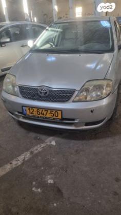 טויוטה קורולה GLI אוט' 1.6 (110 כ''ס) בנזין 2003 למכירה בגבעת שמואל