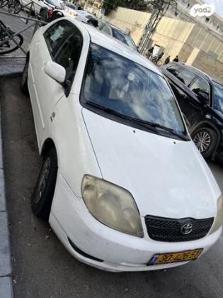 טויוטה קורולה Sun אוט' 1.6 (110 כ''ס) בנזין 2004 למכירה בירושלים