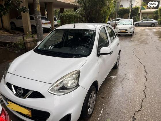 ניסאן מיקרה Visia אוט' 1.2 (80 כ''ס) בנזין 2017 למכירה בתל אביב יפו