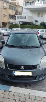 סוזוקי סוויפט GLX אוט' 1.5 (101 כ''ס) בנזין 2008 למכירה ברמת גן