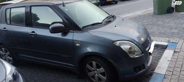 סוזוקי סוויפט GLX אוט' 1.5 (101 כ''ס) בנזין 2008 למכירה ברמת גן