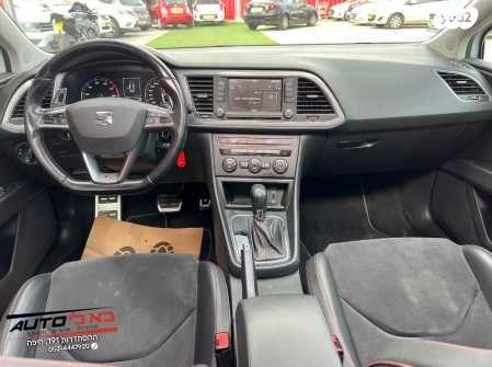 סיאט לאון FR אוט' 5 דל' 1.8 (180 כ"ס) בנזין 2016 למכירה בחיפה