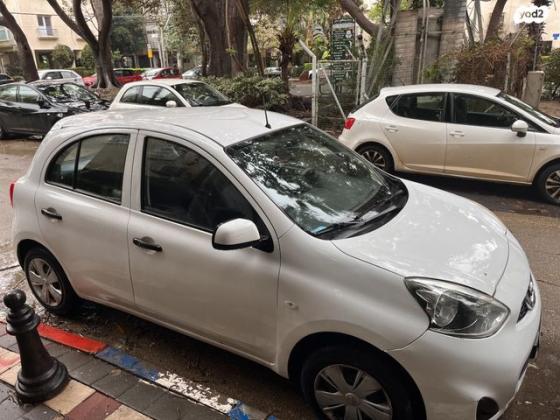 ניסאן מיקרה Visia אוט' 1.2 (80 כ''ס) בנזין 2017 למכירה בתל אביב יפו