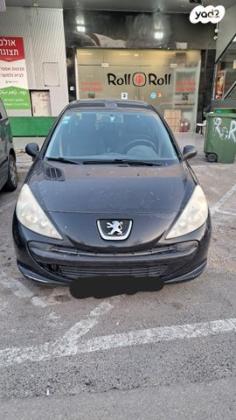 פיג'ו 206 + Urban ידני 5 דל' 1.4 (73 כ''ס) בנזין 2011 למכירה בהרצליה