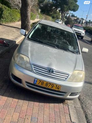 טויוטה קורולה Sun אוט' 1.6 (110 כ''ס) בנזין 2006 למכירה בחיפה