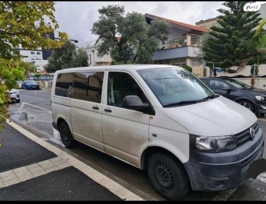 פולקסווגן טרנספורטר מסחרי/נוסעים Delivery Van קצר אוט' דיזל 3 מק' 2.0 (140 כ''ס) דיזל 2014 למכירה בחיפה