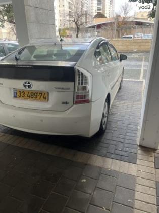 טויוטה פריוס GLI הייבריד אוט' 1.8 (99 כ"ס) בנזין 2011 למכירה בנתניה