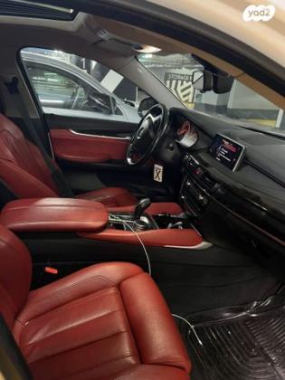 ב.מ.וו X6 4X4 XDRIVE50I Luxury אוט' 4.4 (449 כ''ס) בנזין 2016 למכירה בראשון לציון