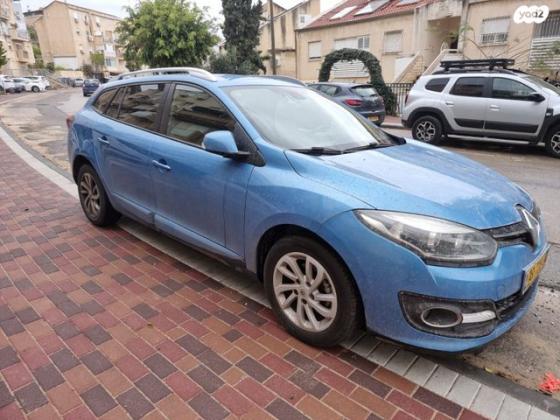 רנו מגאן אסטייט/ גראנד טור Expression אוט' 1.2 (132 כ''ס) בנזין 2015 למכירה בקרית ים