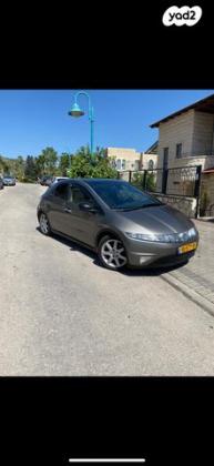 הונדה סיוויק האצ'בק החדשה Comfort רובוטית 1.8 (140 כ''ס) בנזין 2008 למכירה בירושלים