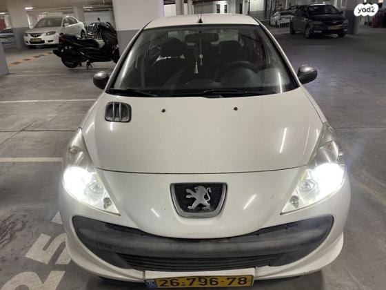 פיג'ו 206 + Urban ידני 5 דל' 1.4 (73 כ''ס) בנזין 2011 למכירה ברמלה