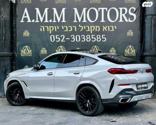 ב.מ.וו X6 4X4 XDRIVE 40I M-Superior אוט' 3.0 (335 כ''ס) ק'-2 בנזין 2022 למכירה בראשון לציון