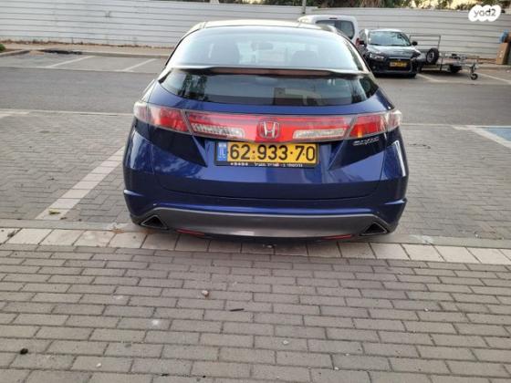 הונדה סיוויק האצ'בק החדשה Comfort אוט' 1.8 (140 כ''ס) בנזין 2010 למכירה בבאר שבע