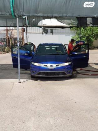 הונדה סיוויק האצ'בק החדשה Comfort אוט' 1.8 (140 כ''ס) בנזין 2010 למכירה בבאר שבע