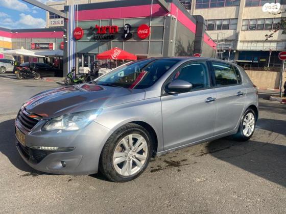 פיג'ו 308 Active אוט' 1.2 (130 כ''ס) בנזין 2016 למכירה בראשון לציון