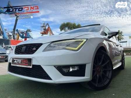 סיאט לאון FR אוט' 5 דל' 1.8 (180 כ"ס) בנזין 2016 למכירה בחיפה