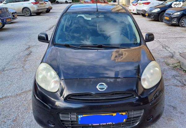 ניסאן מיקרה Visia אוט' 1.2 (80 כ''ס) בנזין 2013 למכירה בירושלים