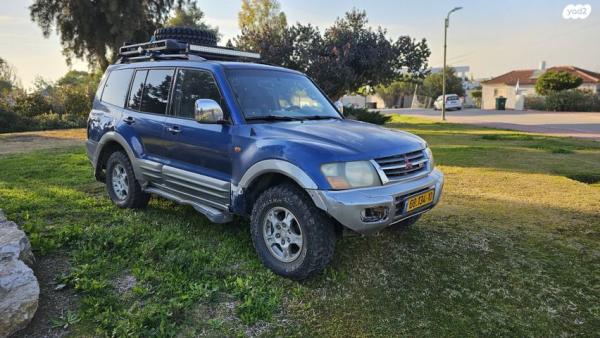מיצובישי פג'רו ארוך 4X4 GLS אוט' דיזל 7 מק' 3.2 (160 כ''ס) דיזל 2001 למכירה בשדה צבי