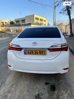 טויוטה קורולה Sun אוט' 1.6 (132 כ"ס) בנזין 2018 למכירה בירושלים