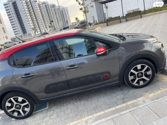 סיטרואן C3 Shine PK אוט' 1.2 (110 כ"ס) בנזין 2019 למכירה באשקלון