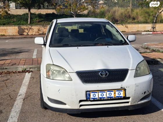 טויוטה קורולה RUN-X GLI ידני 1.6 (110 כ"ס) בנזין 2004 למכירה במודיעין מכבים רעות