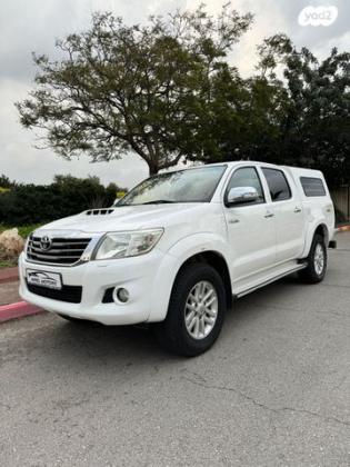 טויוטה היילקס ויגו 4X4 4X4 דאבל קבינה אוט' דיזל 3.0 (171 כ''ס) דיזל 2013 למכירה בחולון