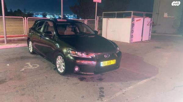 לקסוס CT200H Premium Tech הייבריד אוט' 1.8 (99 כ''ס) בנזין 2012 למכירה בקרית גת