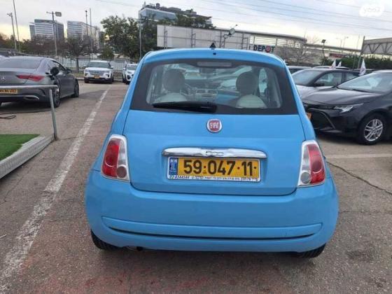 פיאט 500 Pop אוט' 1.2 (69 כ"ס) [2009-2014] בנזין 2013 למכירה בחולון