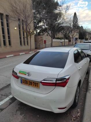 טויוטה קורולה Sun אוט' 1.6 (132 כ"ס) בנזין 2018 למכירה בירושלים