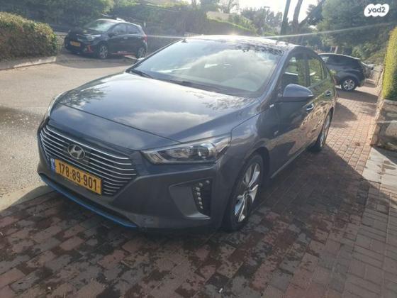 יונדאי איוניק Premium הייבריד אוט' 1.6 (141 כ"ס) בנזין 2018 למכירה בגשר הזיו